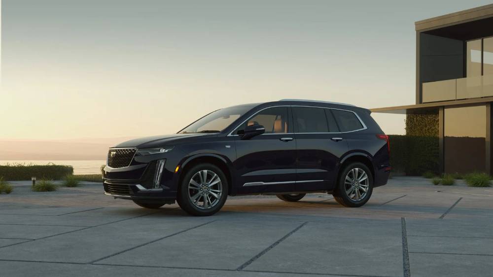 MN Black Car Cadillac XT6 sedan
