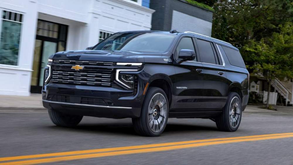 MN Black Car Chevrolet Suburban SUV
